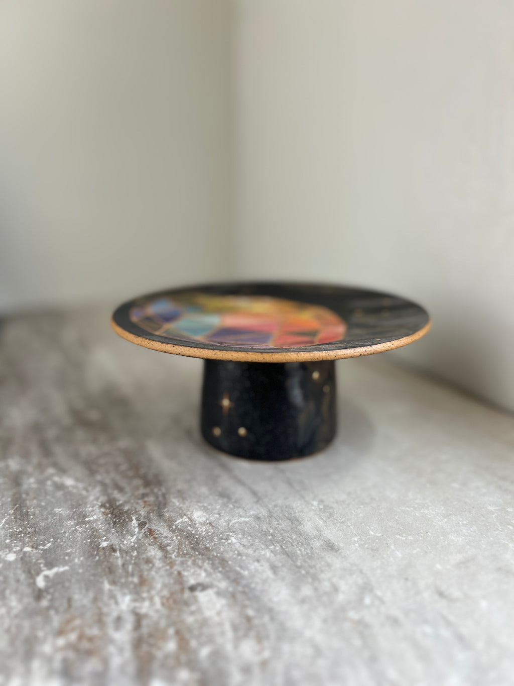 Pedestal offering dish 2