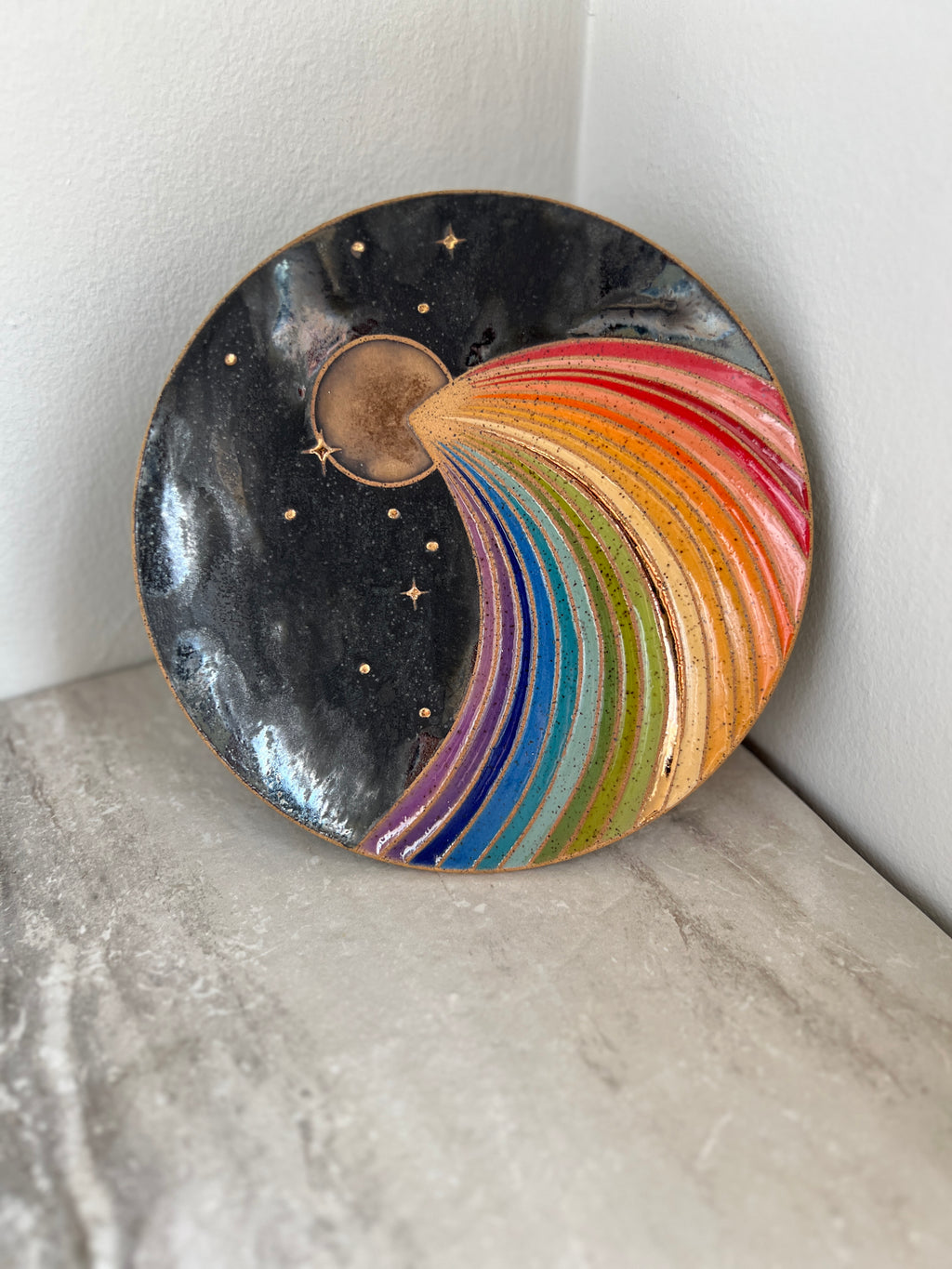Pedestal offering dish 4