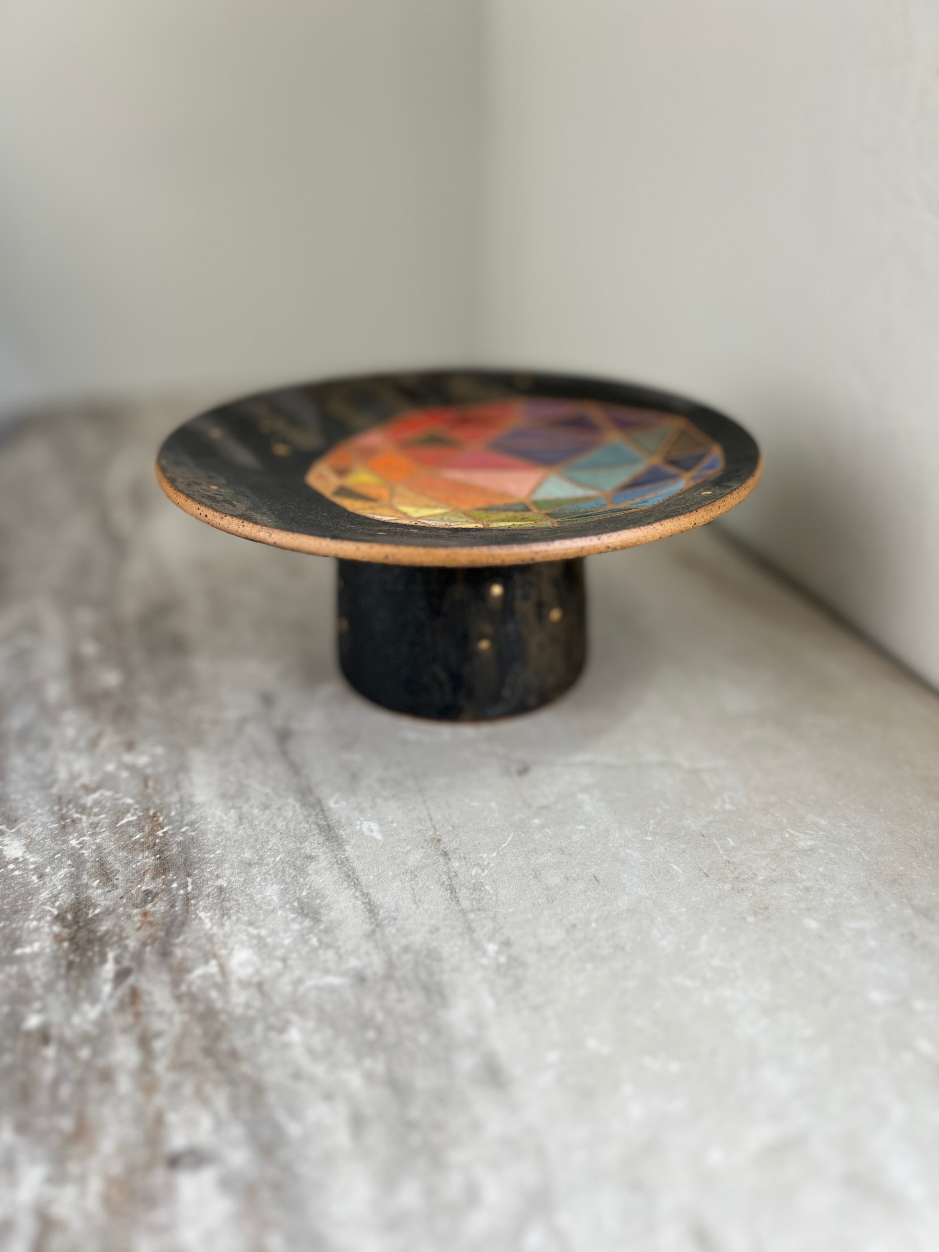 Pedestal offering dish 2