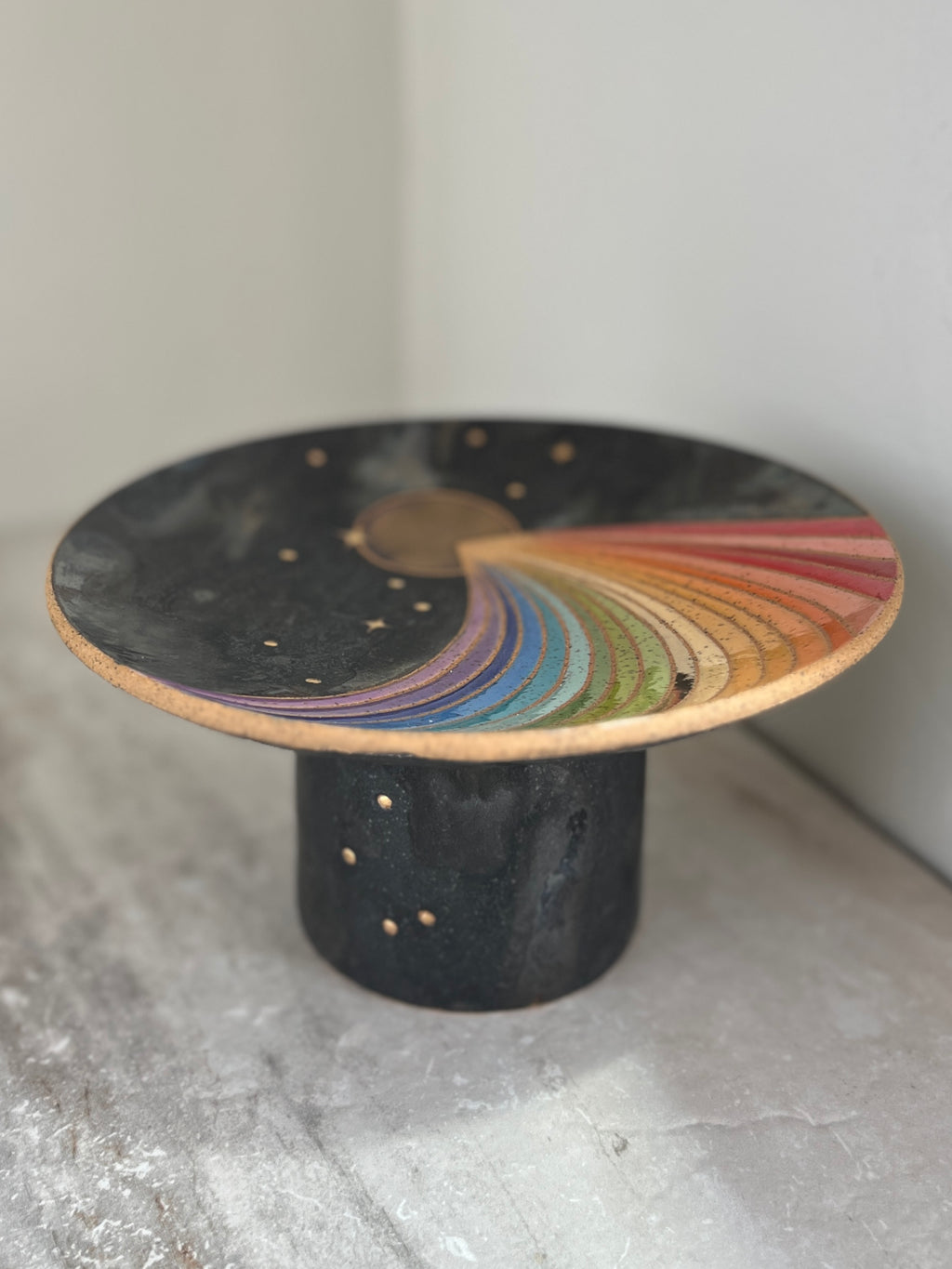 Pedestal offering dish 4