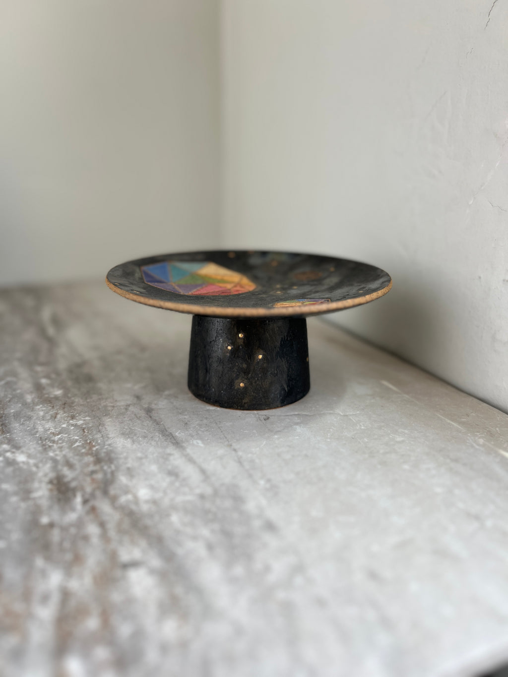 Pedestal offering dish 1