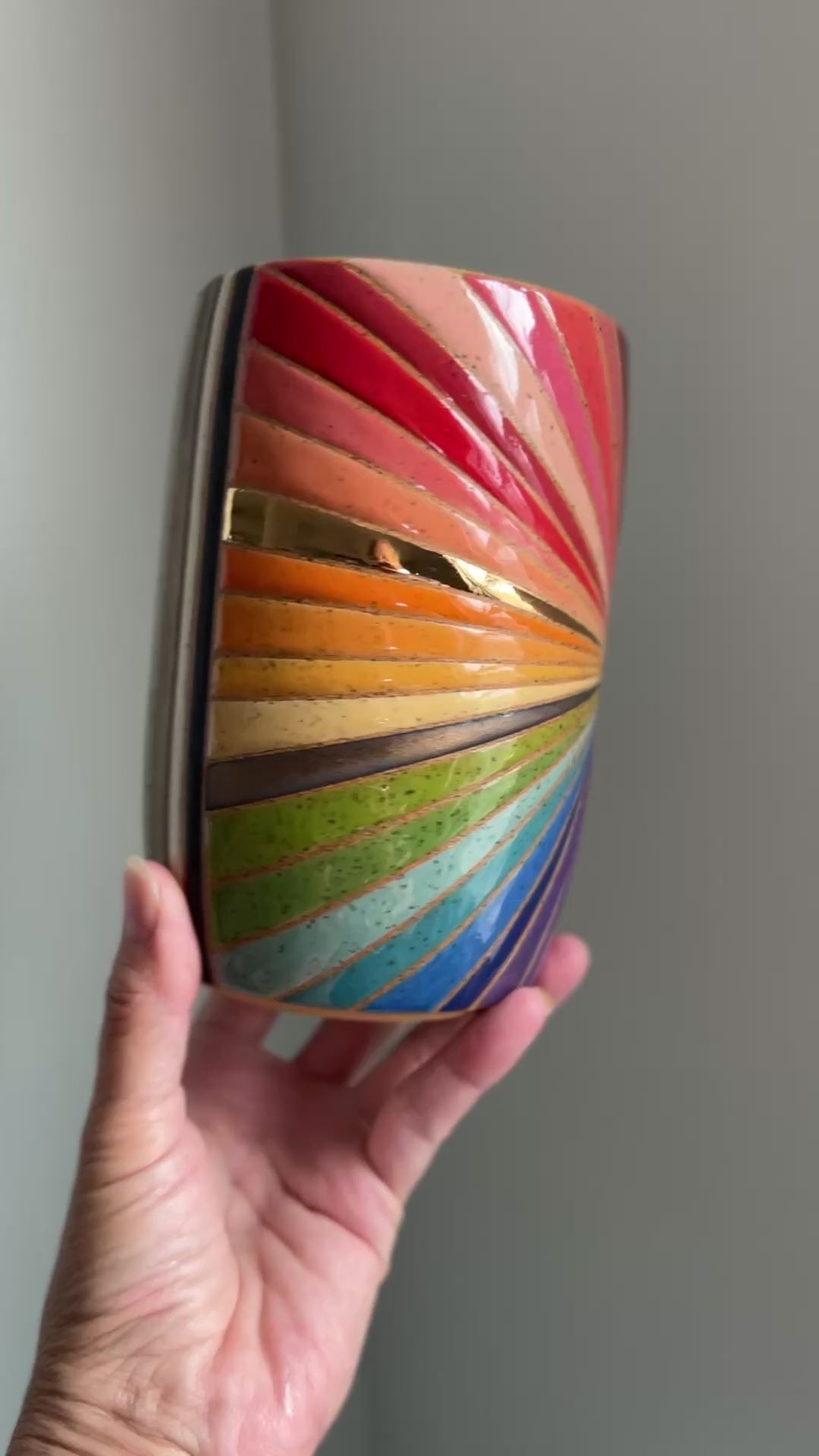 Spectacular Spectrum vase preorder